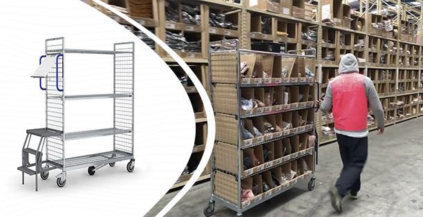 Encomendar carrinho de colheita